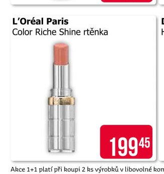 L'Oréal Paris Color Riche Shine rtěnka