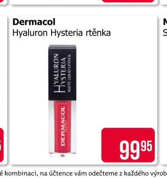 Dermacol Hyaluron Hysteria rtěnka