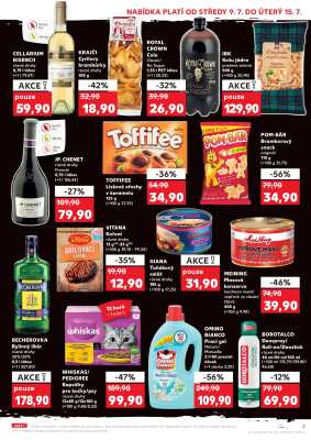 akční leták Kaufland 9.7.2025-15.7.2025