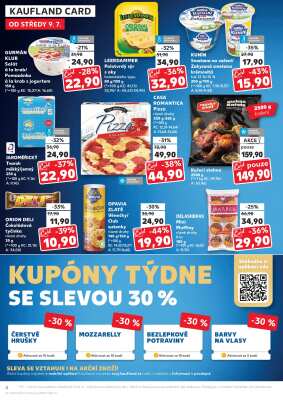 akční leták Kaufland 9.7.2025-15.7.2025