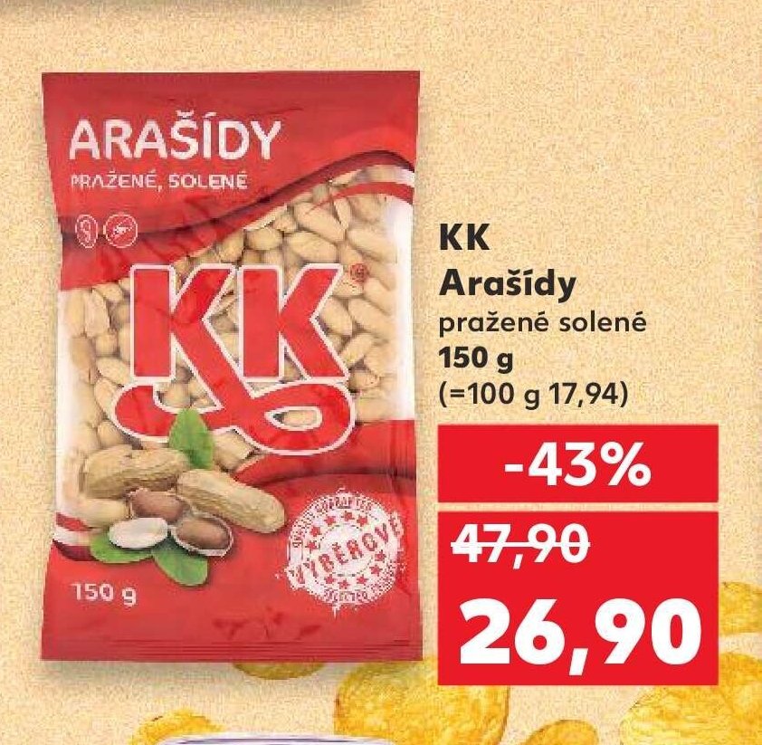 KK Arašídy pražené solené