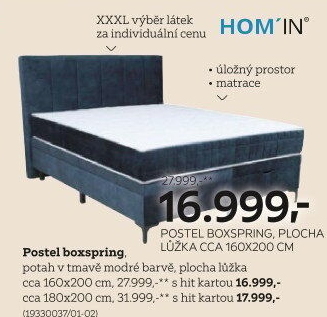 POSTEL BOXSPRING