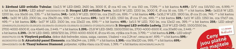 STROPNÍ LED SVÍTIDLO