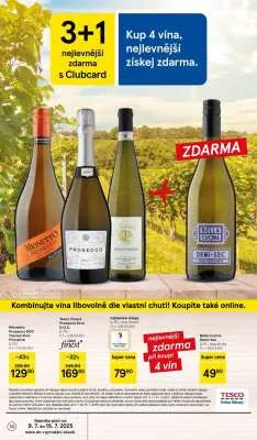 akční leták Tesco 9.7.2025-15.7.2025