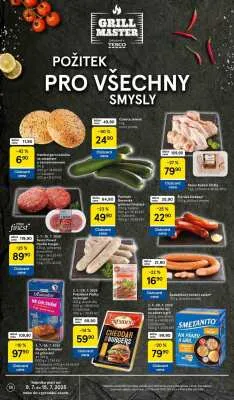 akční leták Tesco 9.7.2025-15.7.2025