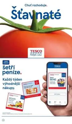akční leták Tesco 9.7.2025-15.7.2025