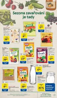 akční leták Tesco 9.7.2025-15.7.2025