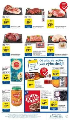 akční leták Tesco 9.7.2025-15.7.2025
