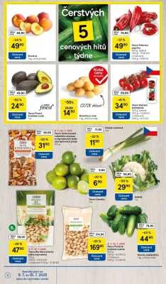 akční leták Tesco 9.7.2025-15.7.2025