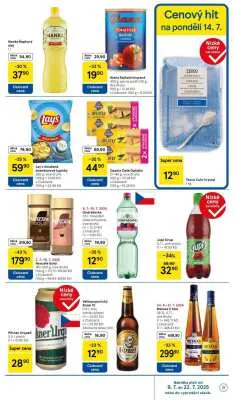 akční leták Tesco 9.7.2025-15.7.2025