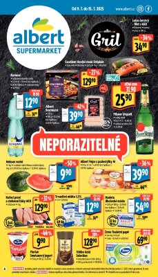 akční leták Albert 9.7.2025-15.7.2025