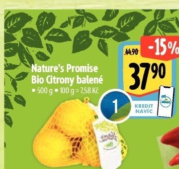 Citrony bio Nature'