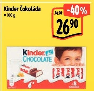 Čokoládky Kinder