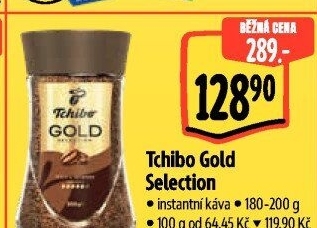 Instantní káva Tchibo Gold Selection
