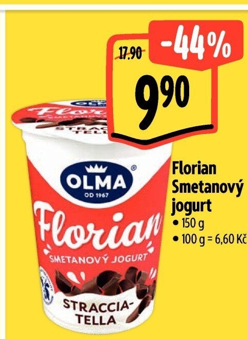 Jogurt smetanový Florian Olma