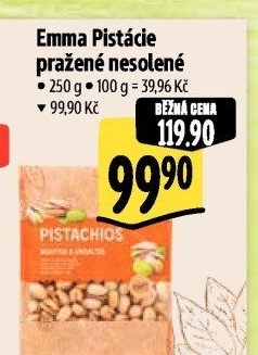 Pistácie pražené Emma