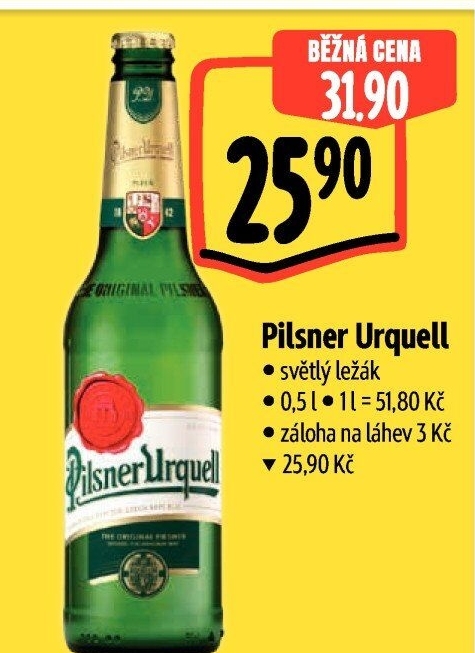 Pivo Pilsner Urquell