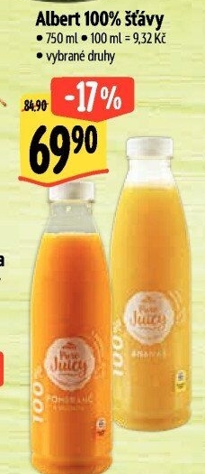 Šťáva 100% Albert