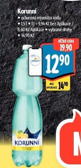 Voda ochucená Korunní