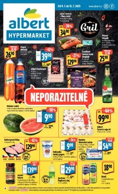 akční leták Albert 9.7.2025-15.7.2025