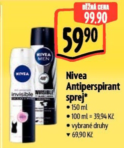Deodorant sprej Nivea