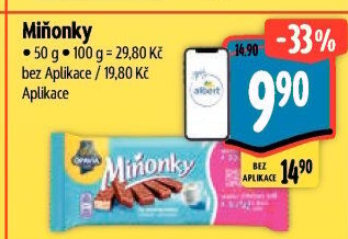 Oplatky Miňonky Opavia