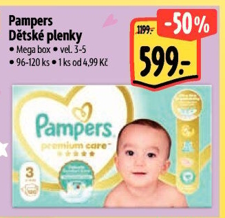 Pleny dětské Pampers
