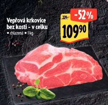 Vepřová krkovice bez kosti