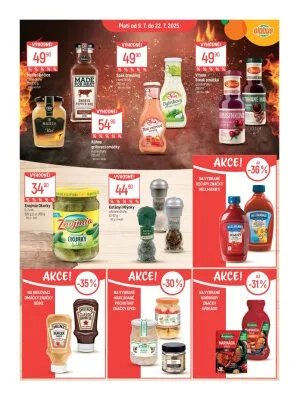 akční leták Globus 9.7.2025-15.7.2025