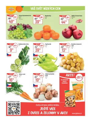 akční leták Globus 9.7.2025-15.7.2025