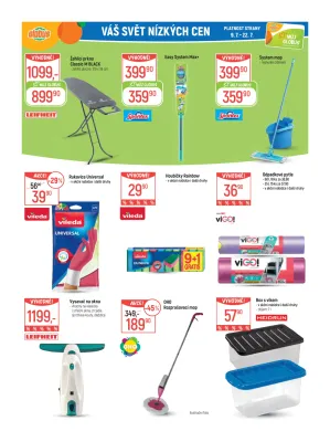 akční leták Globus 9.7.2025-15.7.2025