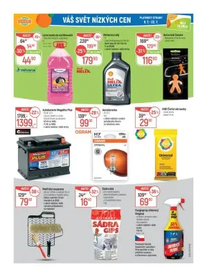 akční leták Globus 9.7.2025-15.7.2025