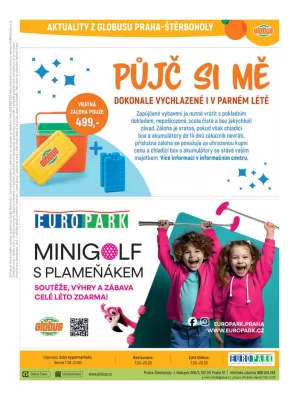 akční leták Globus 9.7.2025-15.7.2025