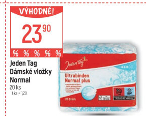 Dámské vložky Jeden Tag