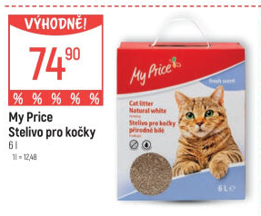 Stelivo pro kočky My Price