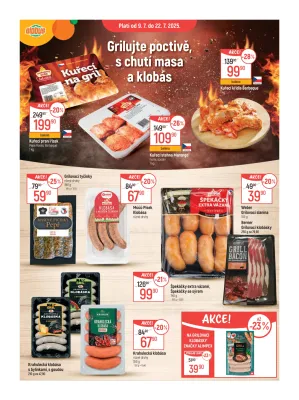 akční leták Globus 9.7.2025-15.7.2025