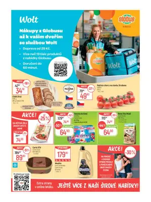 akční leták Globus 9.7.2025-15.7.2025