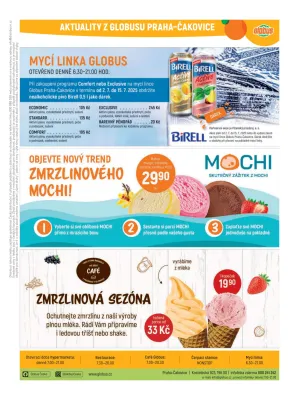 akční leták Globus 9.7.2025-15.7.2025