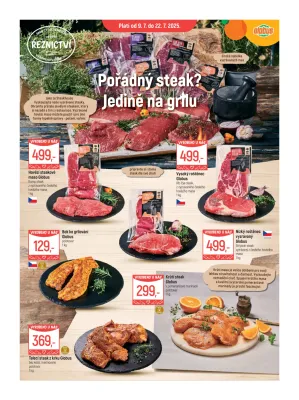 akční leták Globus 9.7.2025-15.7.2025