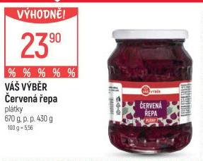 Červená řepa Váš Výběr