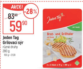 Grilovací sýr Jeden Tag