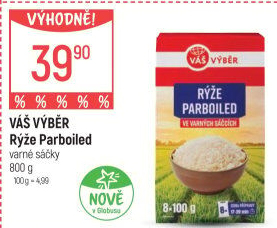 Rýže parboiled Váš Výběr