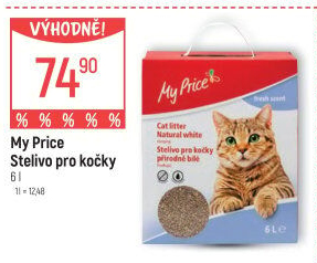 Stelivo pro kočky My Price