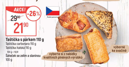 Taštička hot dog