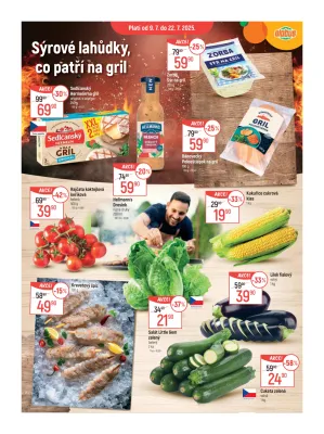 akční leták Globus 9.7.2025-15.7.2025