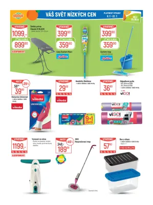 akční leták Globus 9.7.2025-15.7.2025