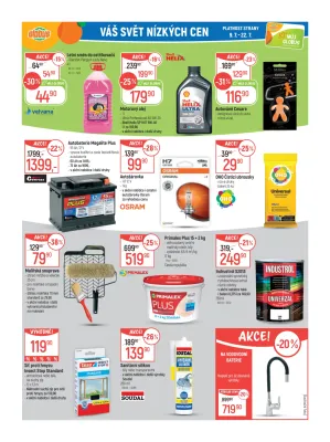 akční leták Globus 9.7.2025-15.7.2025