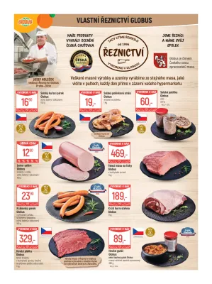 akční leták Globus 9.7.2025-15.7.2025