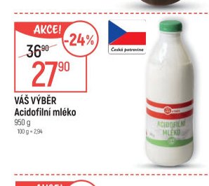 Váš Výběr Acidofilní mléko