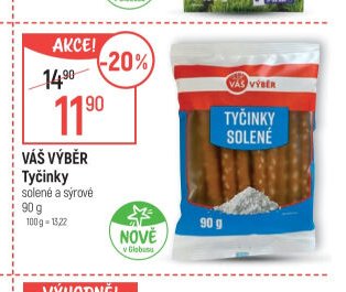 Váš výběr Tyčinky solené